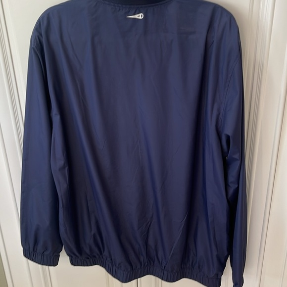 Grand Slam men’s V neck Pullover blue Windbreaker jacket sweater size large - Picture 4 of 6